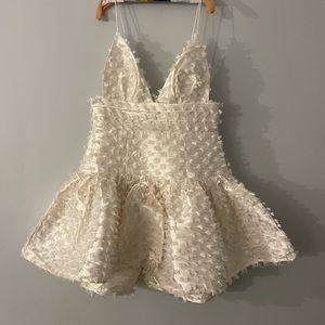 eliya the label ivory mini dress